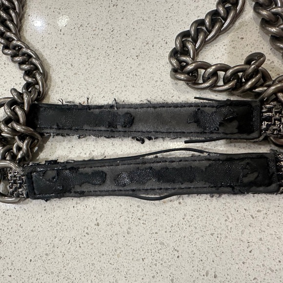 Kurt Geiger Tweed Chain Bag – Designer Deal - Picture 6 of 9